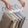 5 in 1 Multi-Layer Stainless Steel Foldable Hangers for Clothes Hanging