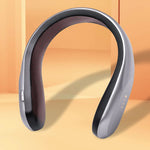 USB Rechargeable Portable Wearable Neck Electric Heater Neckband Warm Fan