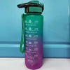 Motivational Portable Time Mark Sports Water Bottle Approx Capacity 1 Liter