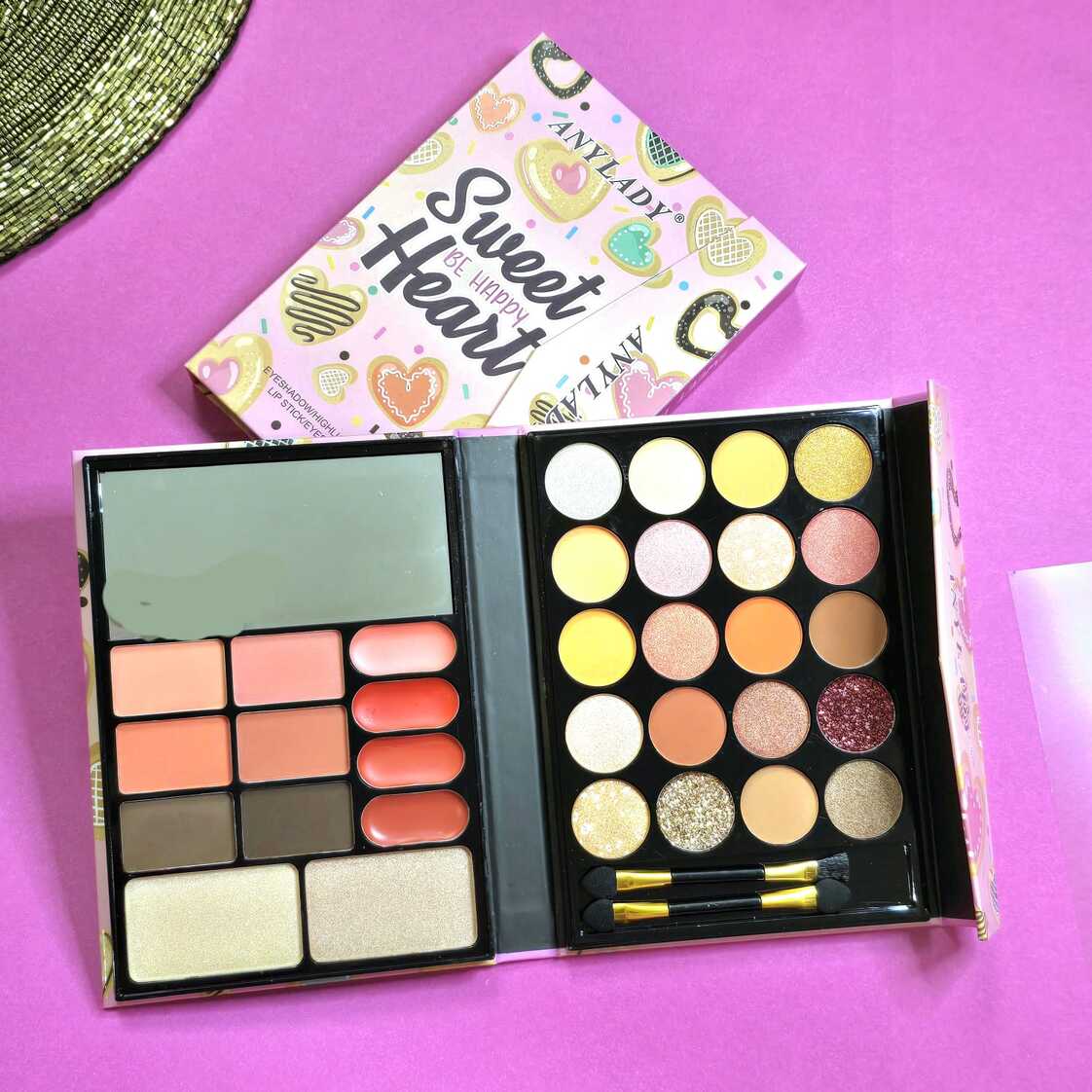 Any Lady Donut 32 Color Multipurpose Eyeshadow Makeup Palette