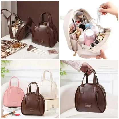 Multifunctional Luxury Portable Girl Makeup Hand Bag Waterproof Travel Cosmetic Bag Organizer