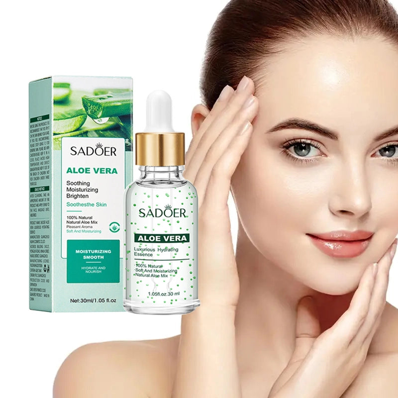 Sadoer Aloe Vera Hydrating Moisturizing Revitalizing Skin Care Serum