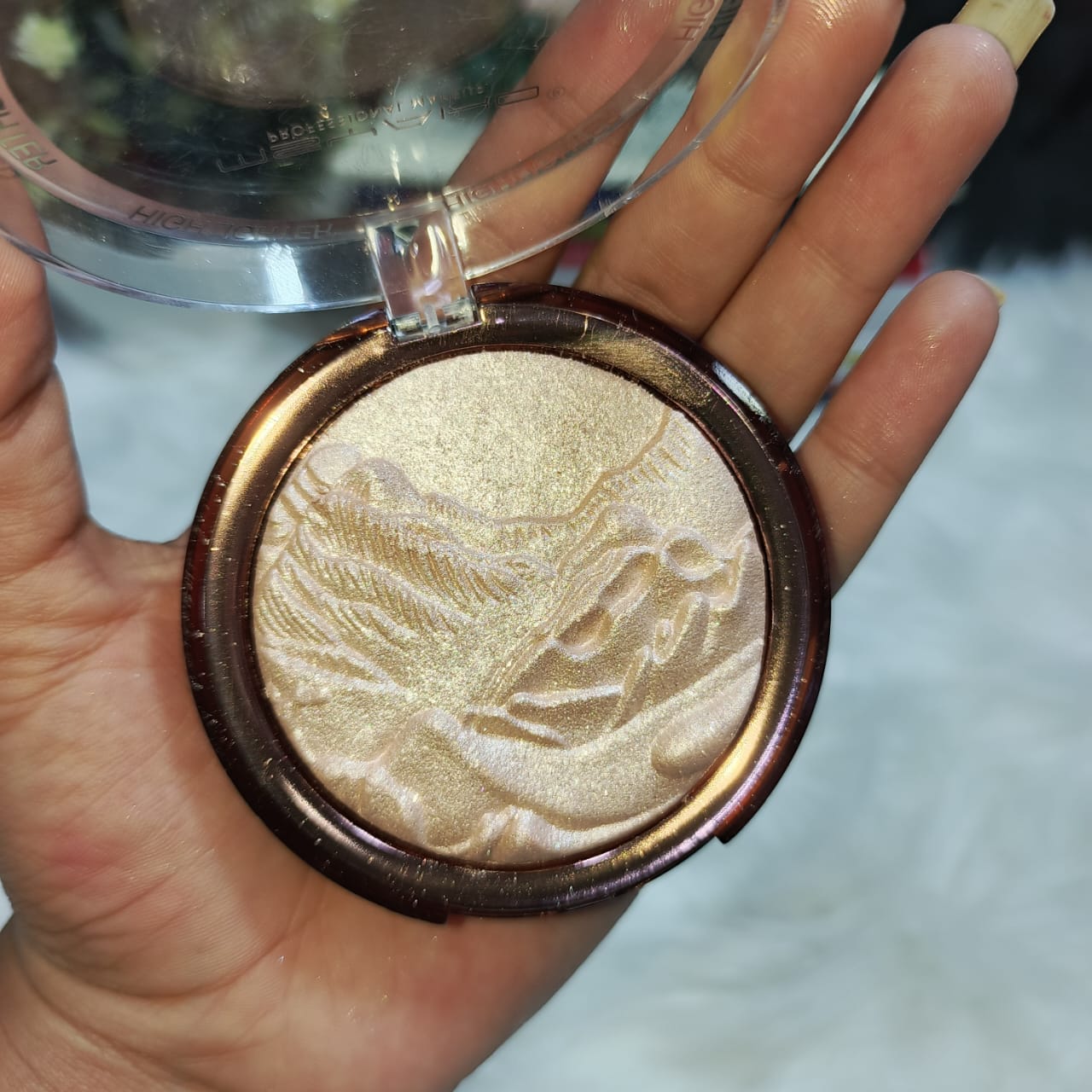 Baked Glow Highlighter Blush Powder Palette Pack of 3