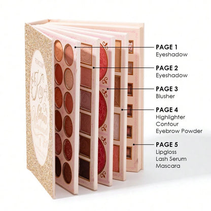 Romcom Key To Thy Glow All In One Makeup Book Palette