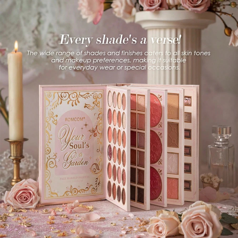 Romcom Key To Thy Glow All In One Makeup Book Palette