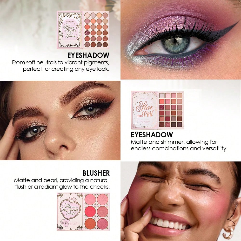 Romcom Key To Thy Glow All In One Makeup Book Palette