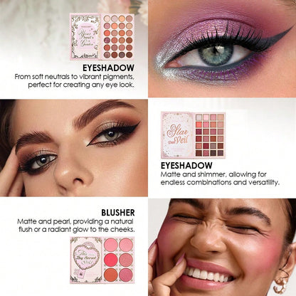 Romcom Key To Thy Glow All In One Makeup Book Palette