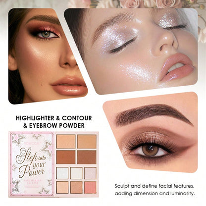 Romcom Key To Thy Glow All In One Makeup Book Palette