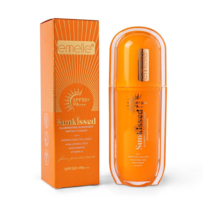 Emelie Sunscreen SPF 50 Sun Protection UV Protection Face Cream 30ml
