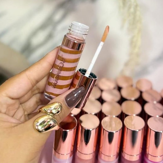 Hudamoji Marbled Lip Gloss 6pcs Set