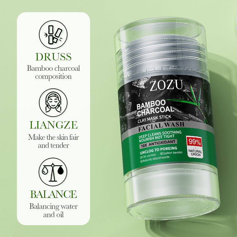 Zozu Bamboo Charcoal Clay Mask Stick