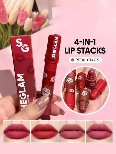 She Glam 4in1 Lipstick