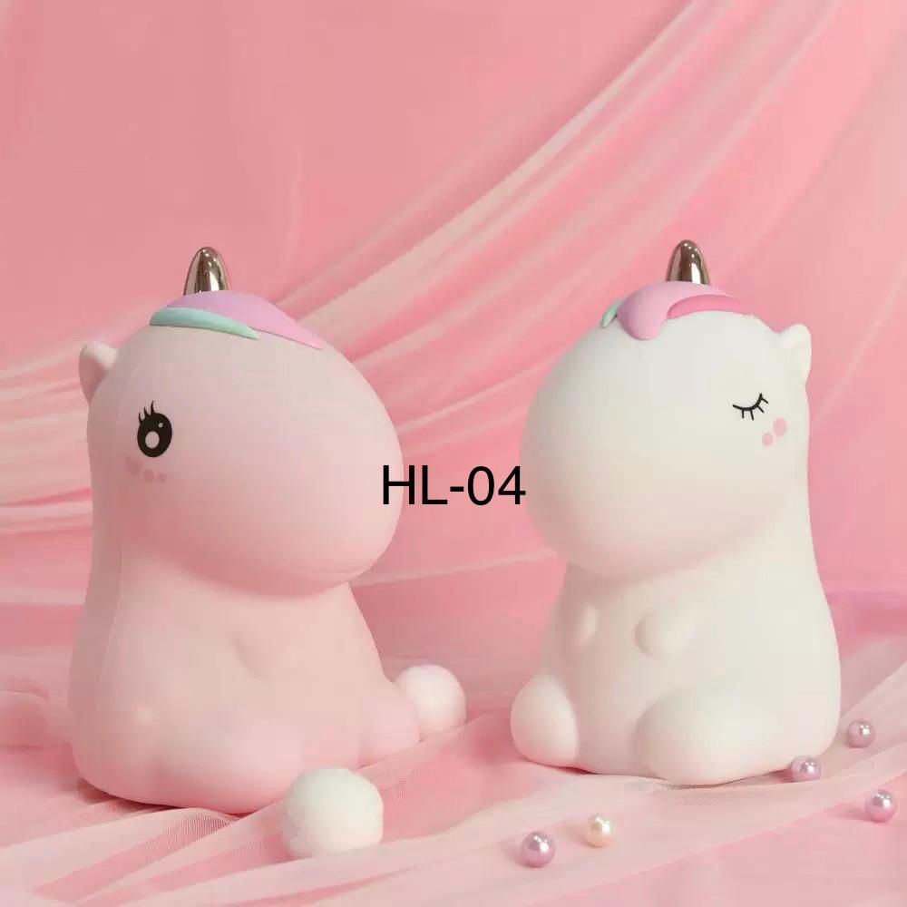 Unicorn Shape Silicon Lamp