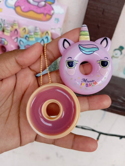 Miundo Donut Unicorn Lip Balm