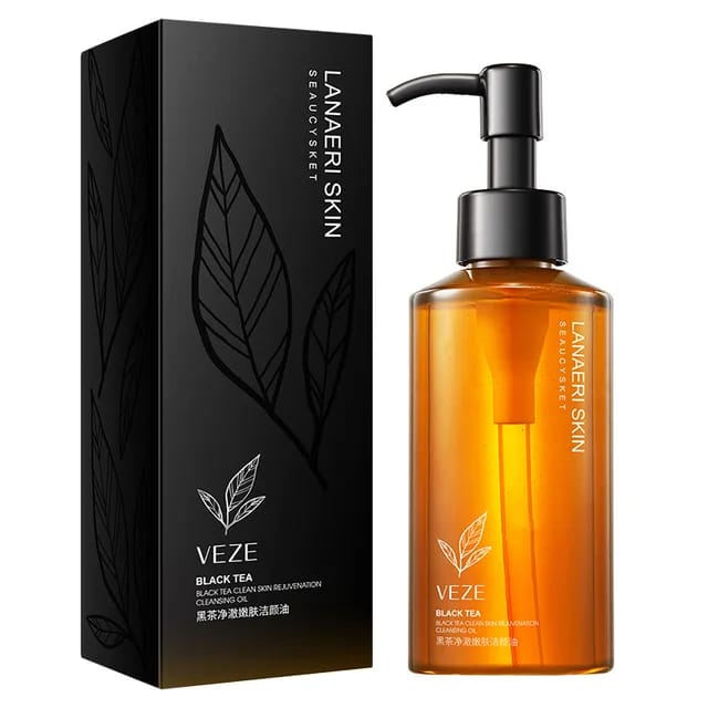 VEZE Easy Removing Deep Cleaning Eye Or Face Beauty Tea Extract Makeup Remove Oil