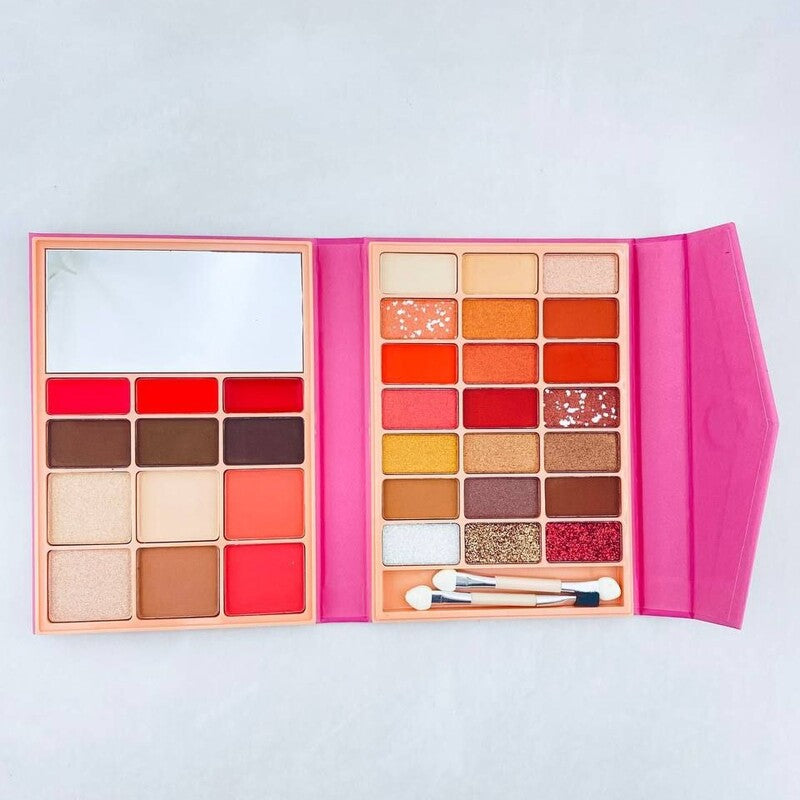 Any Lady Cute Fairy All in One Makeup Highlighter Blusher Lipstick Eyebrow Powder Eyeshadow Palette