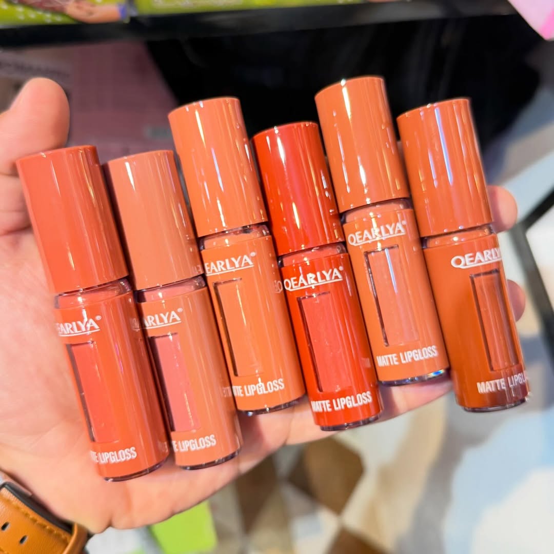 Qeariya Matte Lip Gloss Super Pigmented Pack of 6