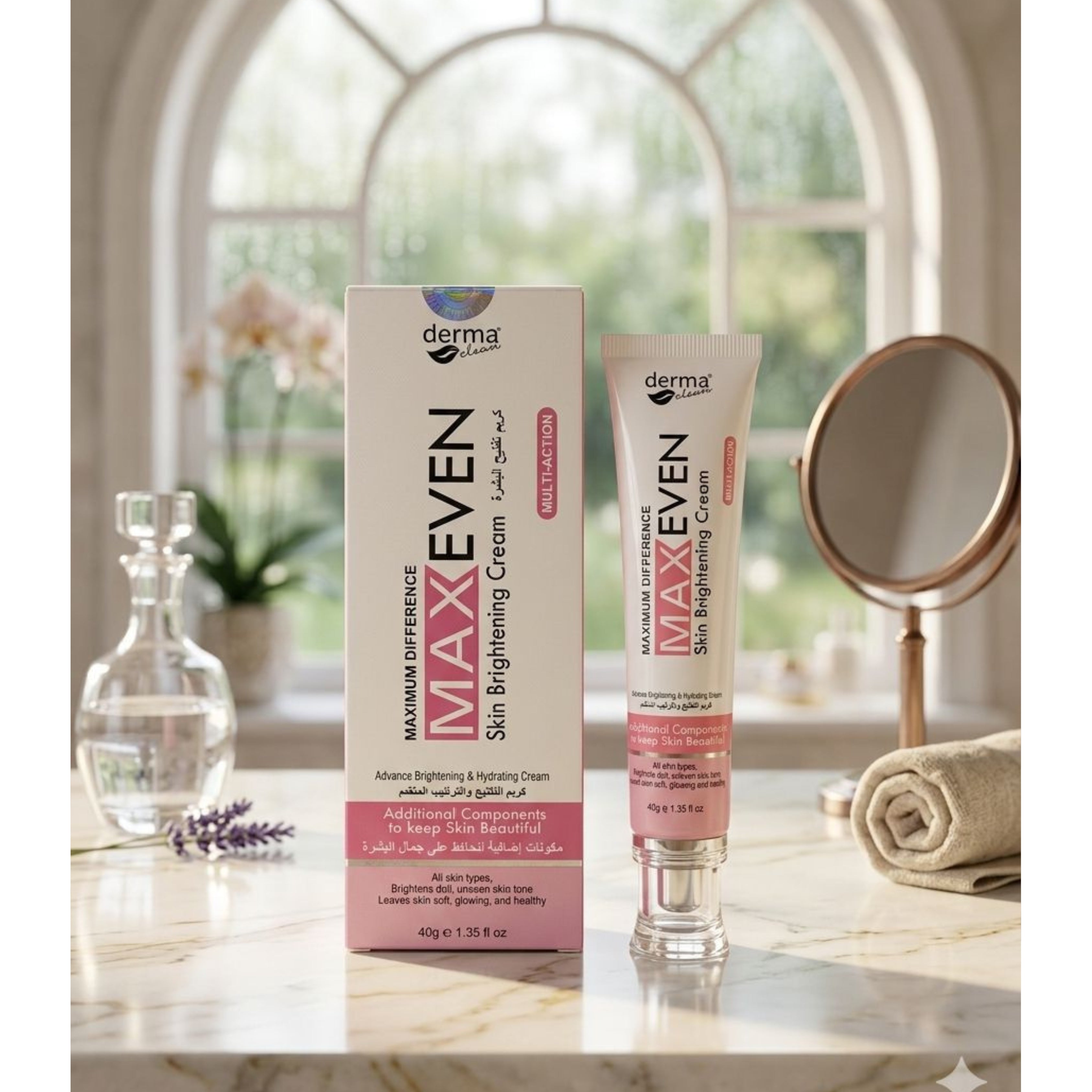 Erma Max Even Cream Skin Brightening & Hydrating Cream