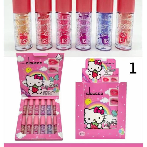 12pcs Shiny Charming Colors Lip Gloss Set