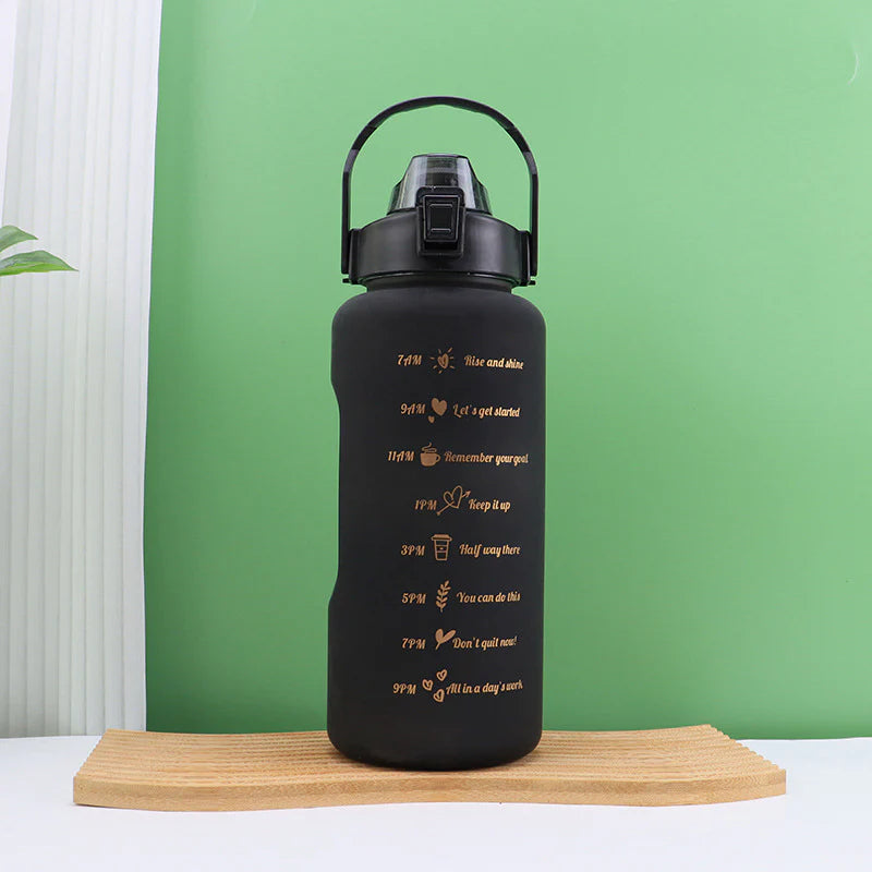BEWATER WATER BOTTLE 2000ML - WITH STRAW