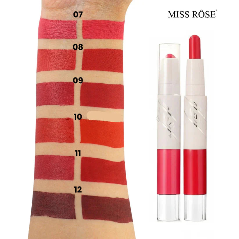 Miss Rose 2in1 Lipstick & Lipgloss