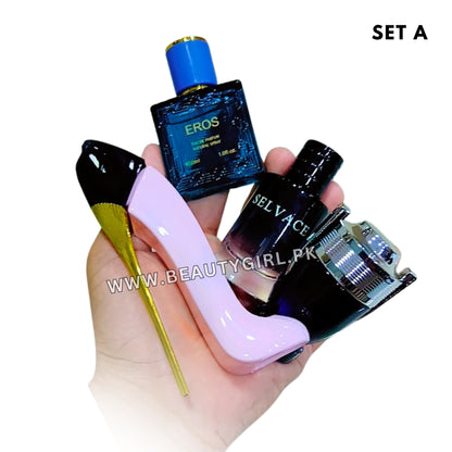 Premium Quality Travel Size Perfume Set Pack of 4