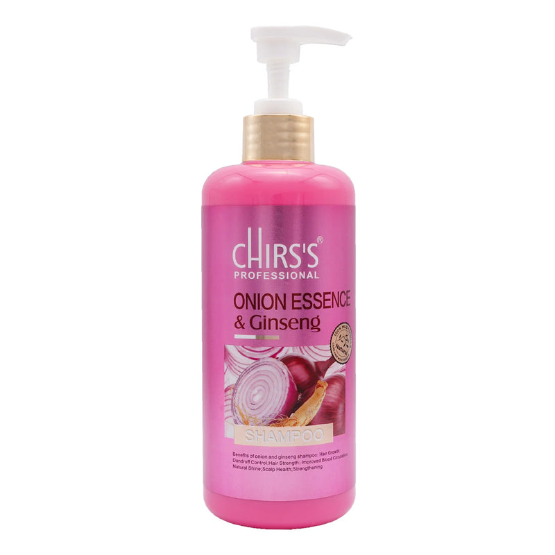 CHIRS'S Professional Onion Essence & Ginseng Shampoo 400ml