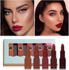 Kaxier 5 Pcs Lipstick Set Velvet Lipstick Long Lasting No Fade Lip Gloss