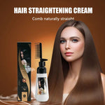 Heaven Dove Hair Straightening Cream Washable Straight With Hair Comb 150ml