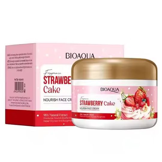 Bioaqua Fragrance Strawberry Cake Nourishing Face Cream 100 g
