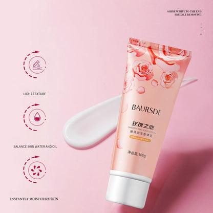 Baursde Cherry Blossom And Rose Tender and Moisturizing Body Lotion