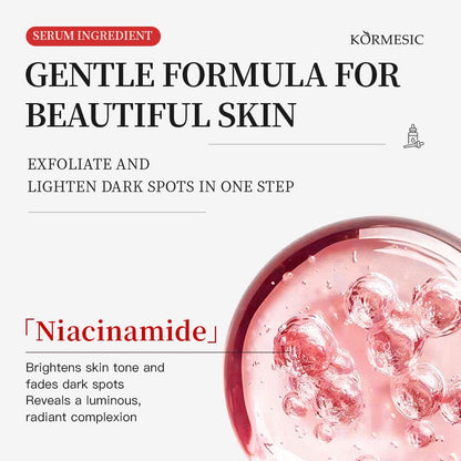 Kormesic Dark Spot Exfoliating Salicylic Acid Niacinamide AHA Serum 40ml