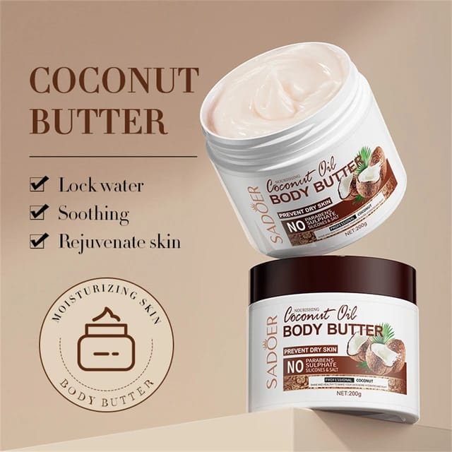 Sadoer Body Butter Coconut Cream