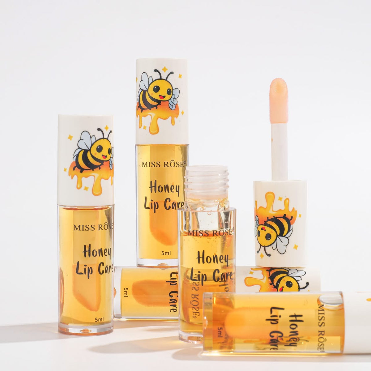 Miss Rose Honey Lip Care Gloss 5ml