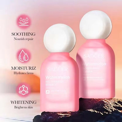 Sadoer Watermelon Nicotinamide Face Serum Hyaluronic Acid Whitening Brightening Soothing Vitamin C Serum For Face