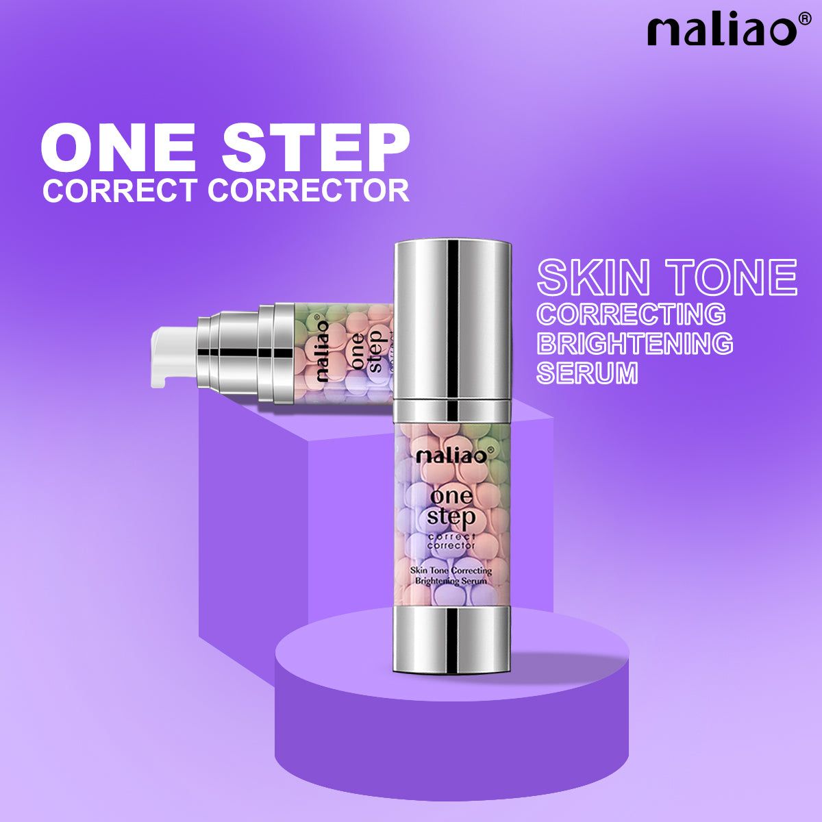 Maliao One Step Correct Corrector Skin Toner Brightening Serum - Your Beauty Solution