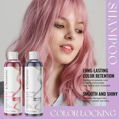 KORMESIC Anti Frizz Conditioning Anti Latching Repair Damage Vegan Color Lock Shampoo 300ml