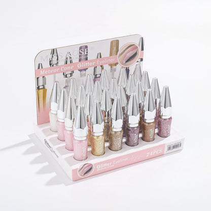 Miss Rose Glitter Eyeliner Pack of 8