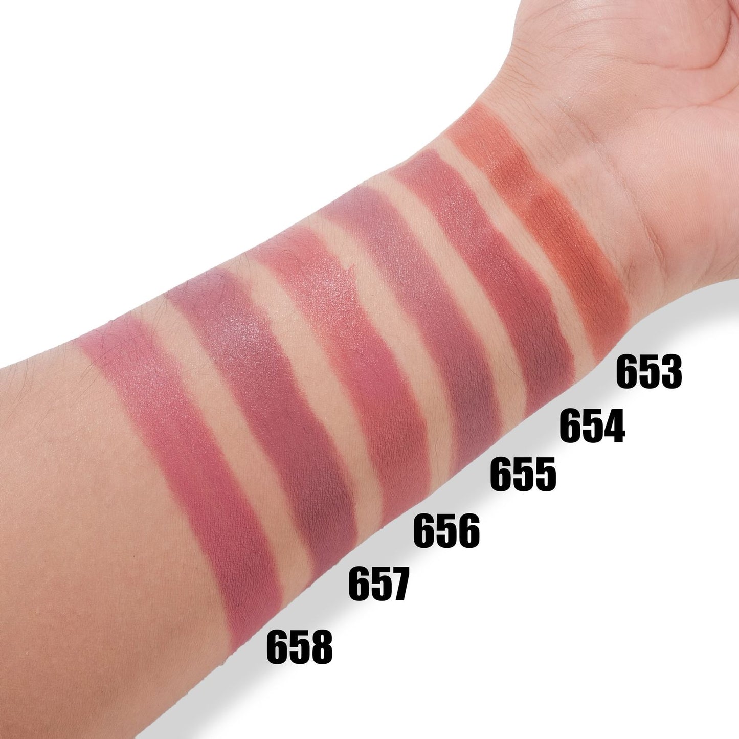 Miss Rose Matte Lip Batom Lip Crayon Pack of 6