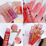 SHAQINUO Hydrating & Plumping Lustrous Jelly Lip Gloss 4pcs Set