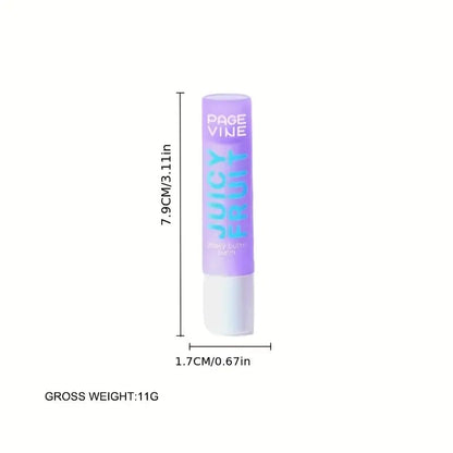 Page Vine Juicy Fruit Glossy Lip Balm Pack of 6