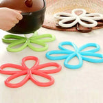 Silicone Flower Pot Stand Heat Resistant 2Pcs