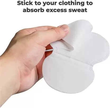 Sweat Pads Anti Allergic Anti Bacteria For Underarms Disposable Highly Absorbent Sweat Pad 5 Pair