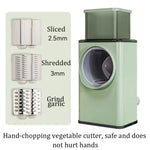 Multifunctional Table Top Drum Grater Square