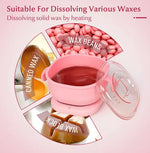 Portable Silicone Wax Bean Warmer Wax Bowls For Waxing