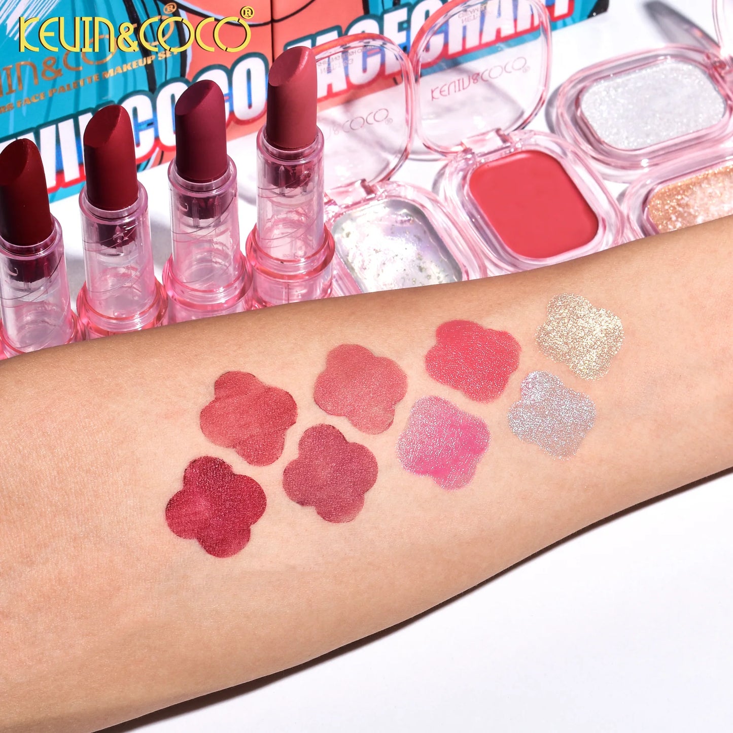 Kevin & Coco Face chart 36 Colors Face Palette Makeup Set