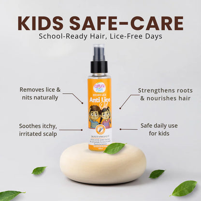 Cutish Bye Bye Lice Anti Lice Oil No More Lice Formula 100ml