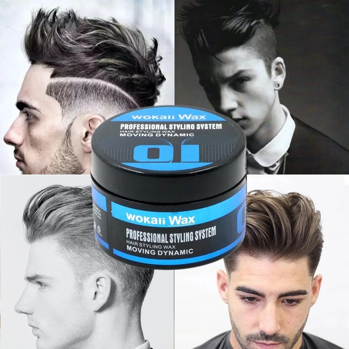 Wokali Hair Styling Wax 4 Variants Available