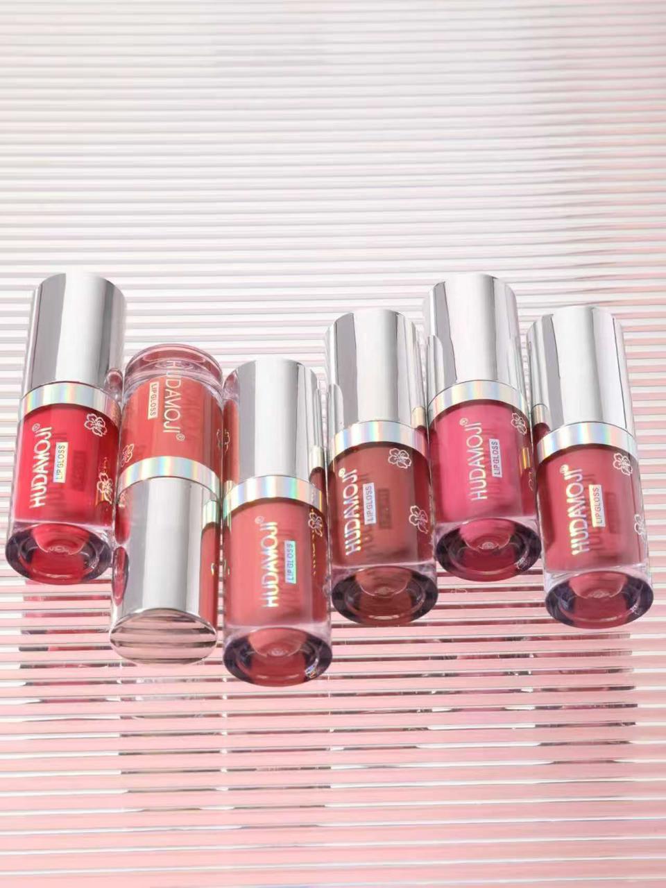 Hudamoji 6pcs Shine Lip Gloss Set