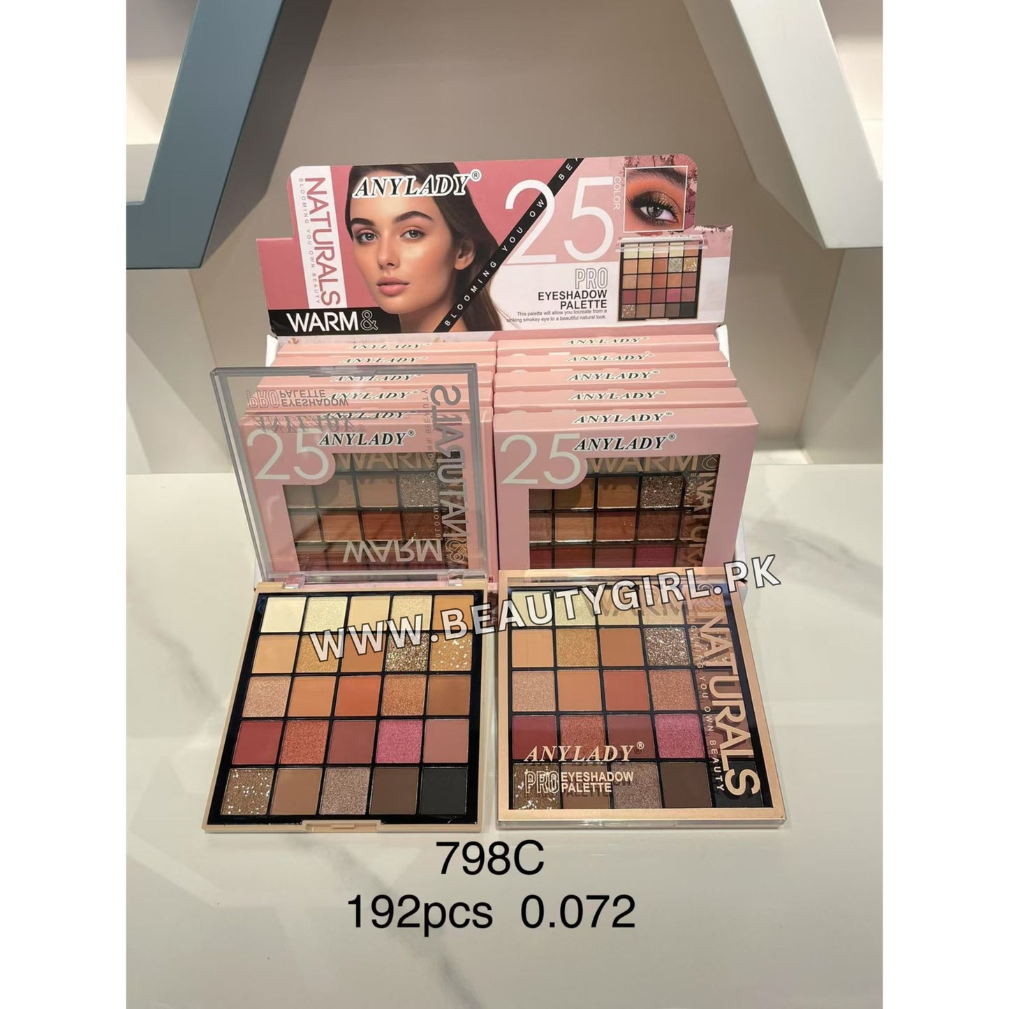 AnyLady 25 Color Pro Eyeshadow Pallete